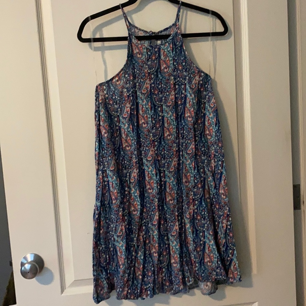 American eagle semi halter tank dress size M